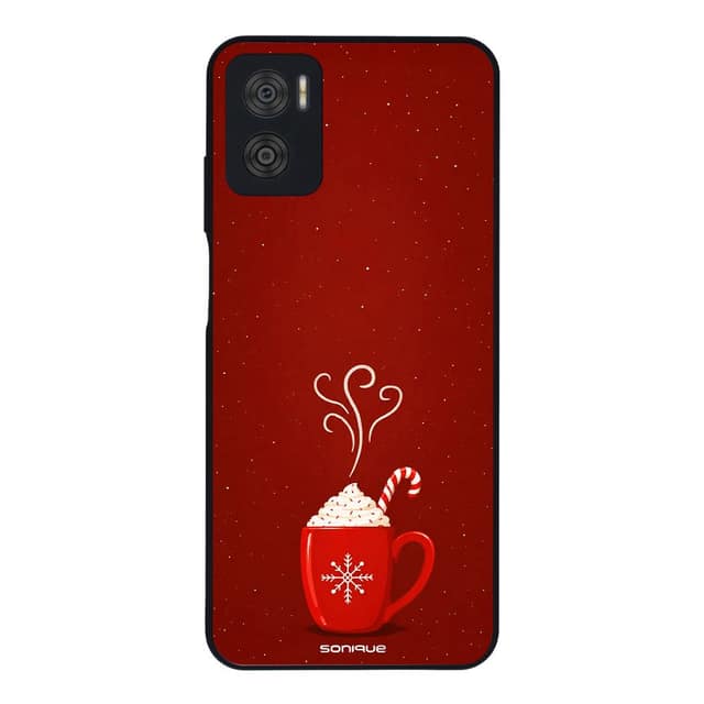 Θήκη Sonique It's Christmas Time Series για Motorola Moto E22 4G Hot Chocolate
