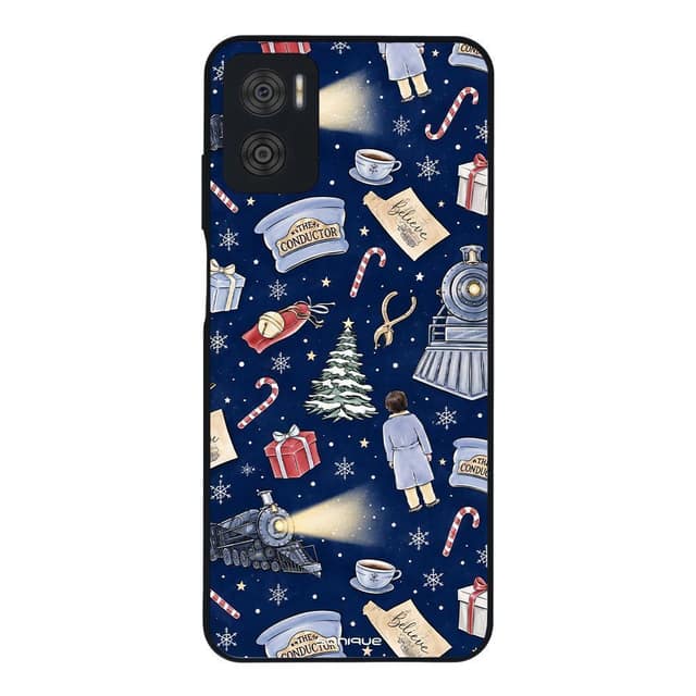 Θήκη Sonique It's Christmas Time Series για Motorola Moto E22 4G Polar Express