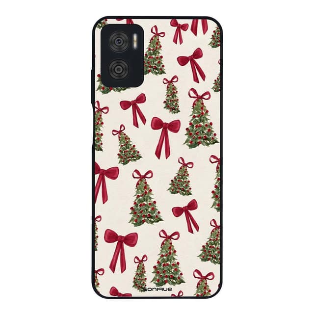 Θήκη Sonique It's Christmas Time Series για Motorola Moto E22 4G Red Christmas