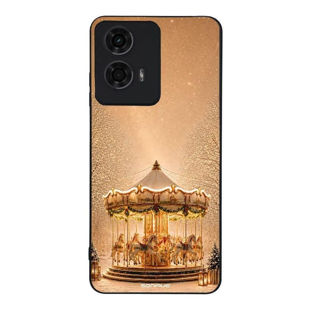 Θήκη Sonique It's Christmas Time Series για Motorola Moto G04 4G / Moto G04s 4G / Moto G24 4G / Moto G24 4G Power / Moto E14 4G Καρουζέλ