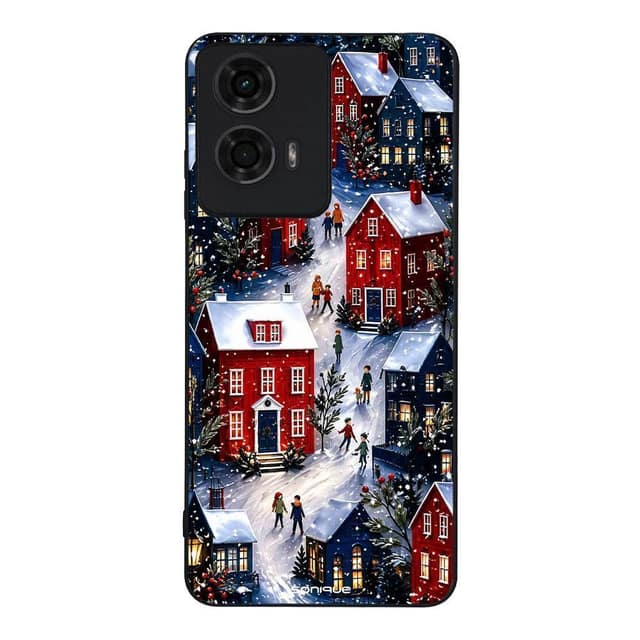 Θήκη Sonique It's Christmas Time Series για Motorola Moto G04 4G / Moto G04s 4G / Moto G24 4G / Moto G24 4G Power / Moto E14 4G Christmas Village