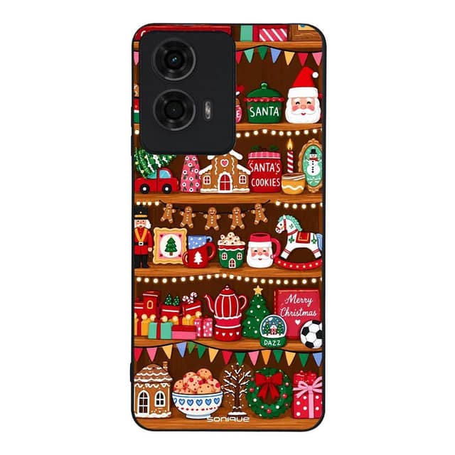 Θήκη Sonique It's Christmas Time Series για Motorola Moto G04 4G / Moto G04s 4G / Moto G24 4G / Moto G24 4G Power / Moto E14 4G Santa Cookies