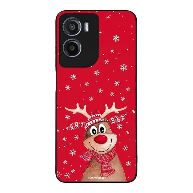 Θήκη Sonique It's Christmas Time Series για Motorola Moto G05 4G / Moto E15 4G Ρούντολφ