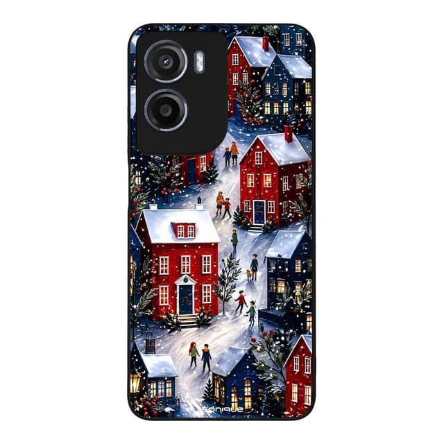 Θήκη Sonique It's Christmas Time Series για Motorola Moto G05 4G / Moto E15 4G Christmas Village