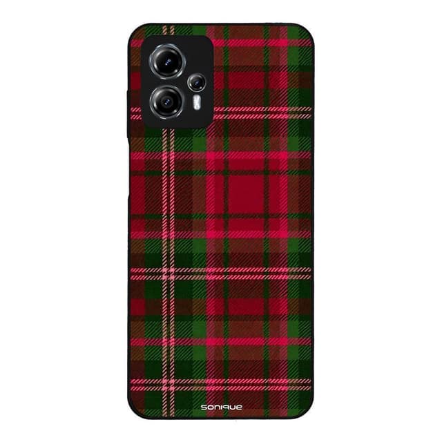Θήκη Sonique It's Christmas Time Series για Motorola Moto G13 4G / Moto G23 4G Καρό
