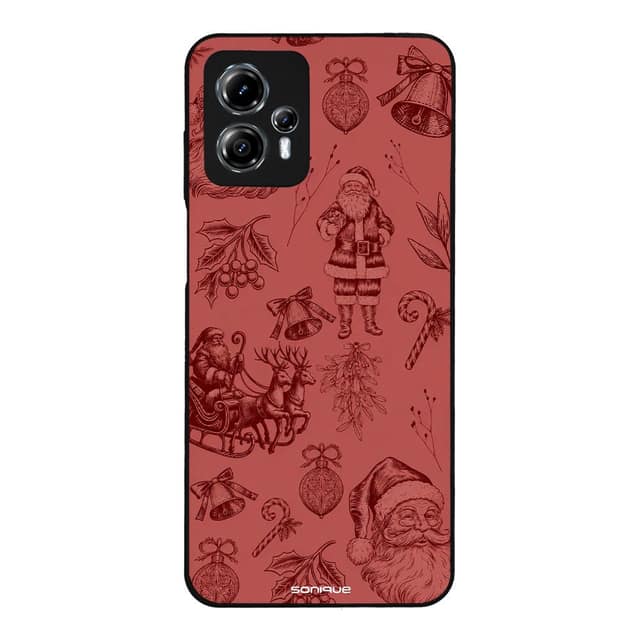 Θήκη Sonique It's Christmas Time Series για Motorola Moto G13 4G / Moto G23 4G Santa Claus
