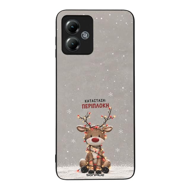 Θήκη Sonique It's Christmas Time Series για Motorola Moto G14 4G Περίπλοκη