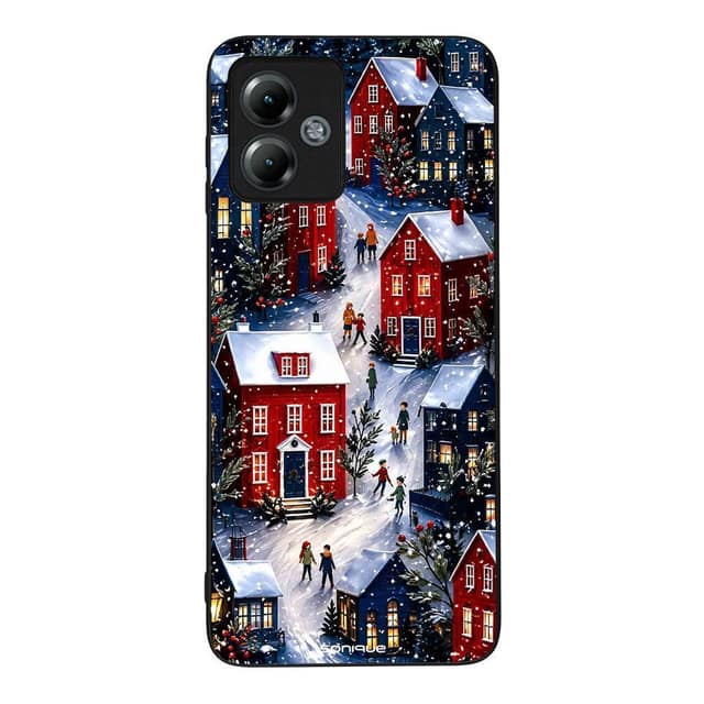 Θήκη Sonique It's Christmas Time Series για Motorola Moto G14 4G Christmas Village