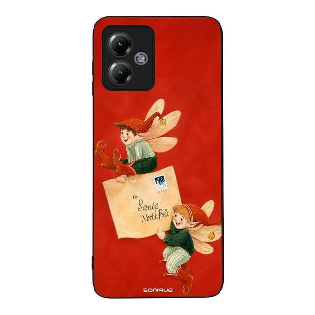 Θήκη Sonique It's Christmas Time Series για Motorola Moto G14 4G Elves