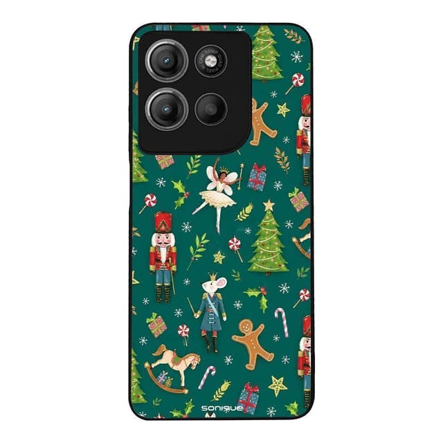 Θήκη Sonique It's Christmas Time Series για Motorola Moto G15 4G / Moto G15 Power / Moto G17 5G / Moto G17 Power 5G Καρυοθραύστης