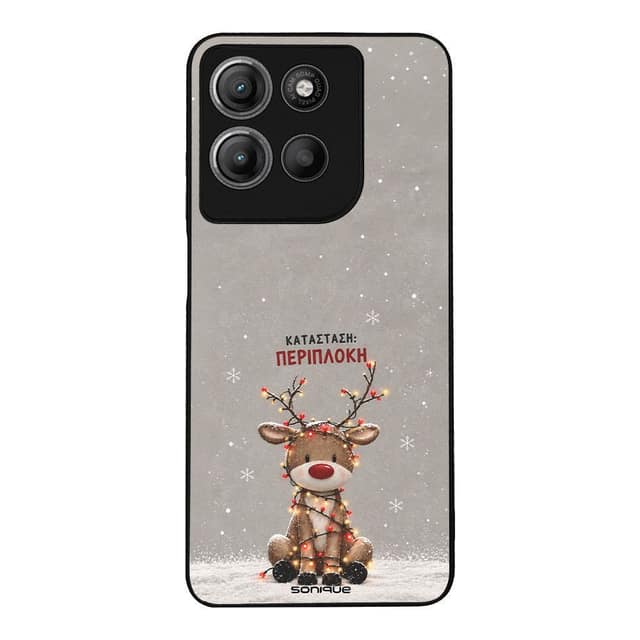 Θήκη Sonique It's Christmas Time Series για Motorola Moto G15 4G / Moto G15 Power / Moto G17 5G / Moto G17 Power 5G Περίπλοκη