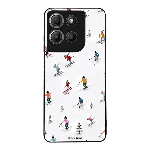 Θήκη Sonique It's Christmas Time Series για Motorola Moto G15 4G / Moto G15 Power / Moto G17 5G / Moto G17 Power 5G Σκι