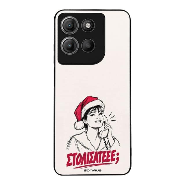 Θήκη Sonique It's Christmas Time Series για Motorola Moto G15 4G / Moto G15 Power / Moto G17 5G / Moto G17 Power 5G Στολίσατε