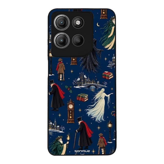 Θήκη Sonique It's Christmas Time Series για Motorola Moto G15 4G / Moto G15 Power / Moto G17 5G / Moto G17 Power 5G Christmas Carol
