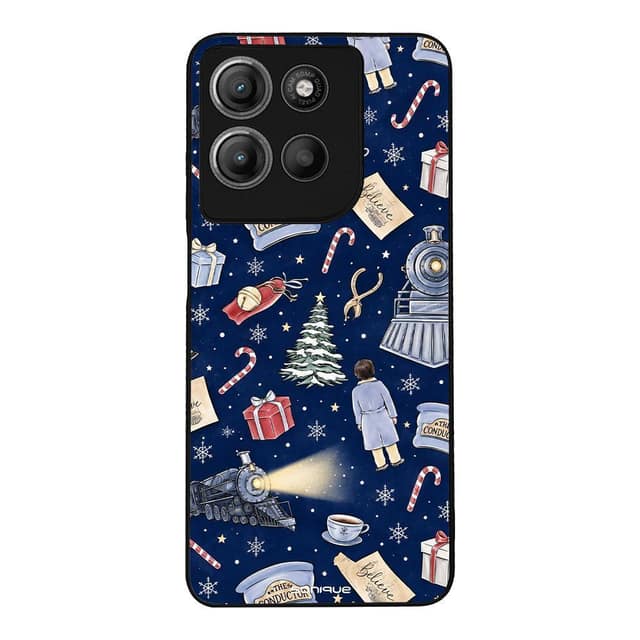 Θήκη Sonique It's Christmas Time Series για Motorola Moto G15 4G / Moto G15 Power / Moto G17 5G / Moto G17 Power 5G Polar Express