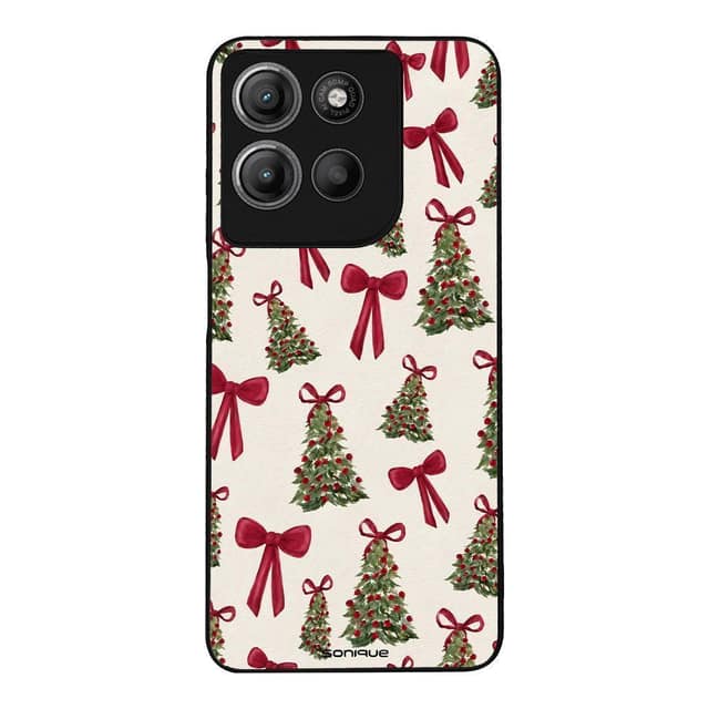 Θήκη Sonique It's Christmas Time Series για Motorola Moto G15 4G / Moto G15 Power / Moto G17 5G / Moto G17 Power 5G Red Christmas