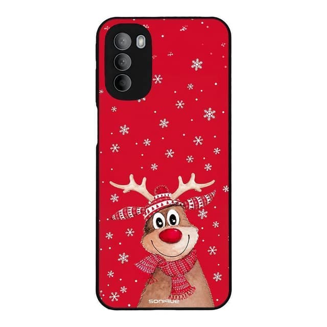 Θήκη Sonique It's Christmas Time Series για Motorola Moto G31 4G / Moto G41 4G Ρούντολφ