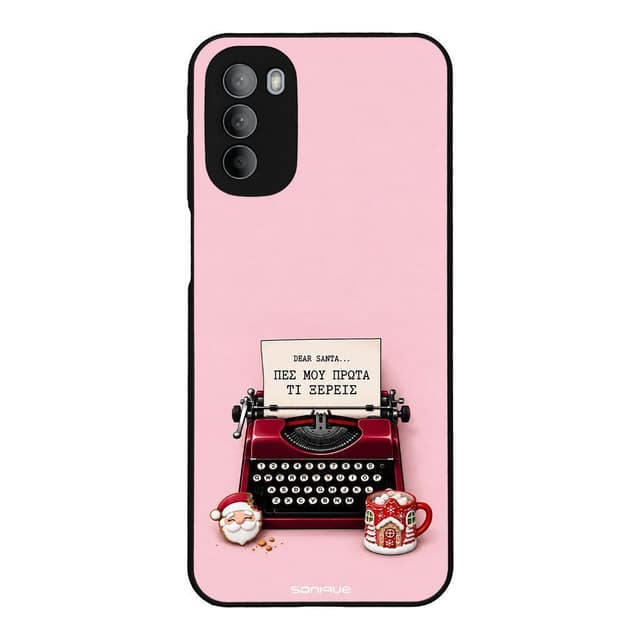 Θήκη Sonique It's Christmas Time Series για Motorola Moto G31 4G / Moto G41 4G Dear Santa – Female