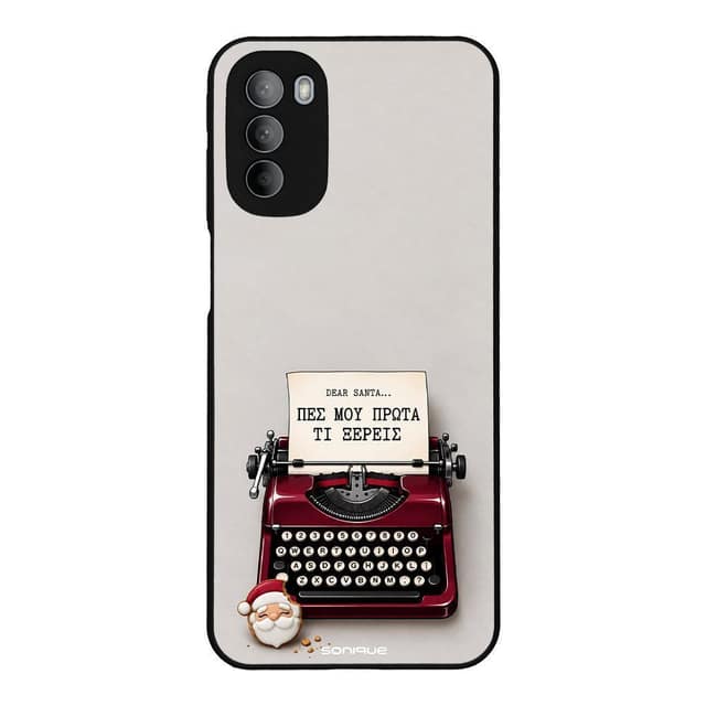 Θήκη Sonique It's Christmas Time Series για Motorola Moto G31 4G / Moto G41 4G Dear Santa – Men