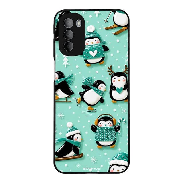 Θήκη Sonique It's Christmas Time Series για Motorola Moto G31 4G / Moto G41 4G Sweet Penguin
