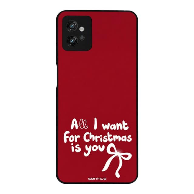Θήκη Sonique It's Christmas Time Series για Motorola Moto G32 All I Want