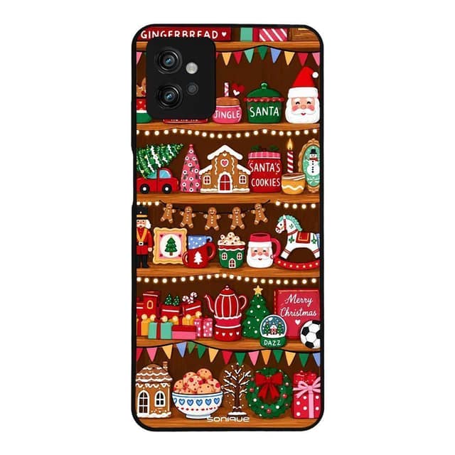 Θήκη Sonique It's Christmas Time Series για Motorola Moto G32 Santa Cookies