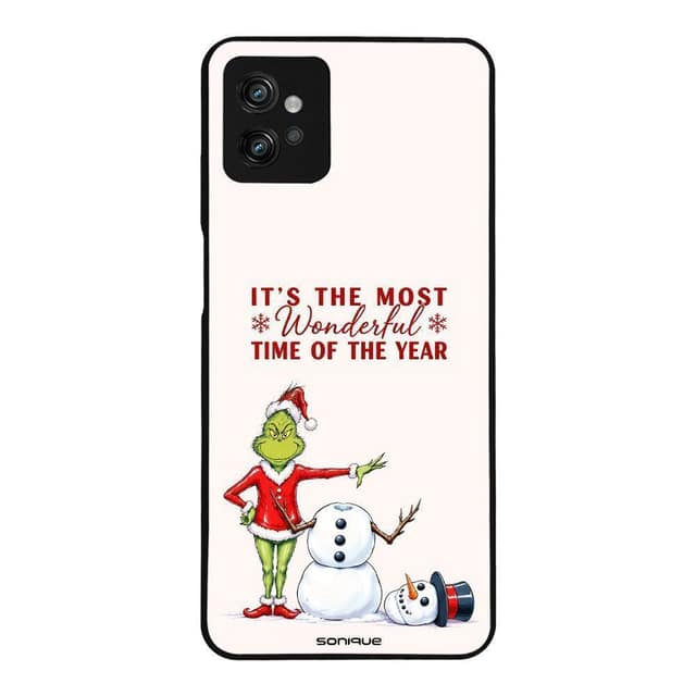 Θήκη Sonique It's Christmas Time Series για Motorola Moto G32 Wonderful Grinch