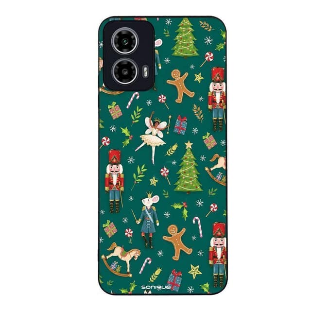 Θήκη Sonique It's Christmas Time Series για Motorola Moto G34 5G Καρυοθραύστης