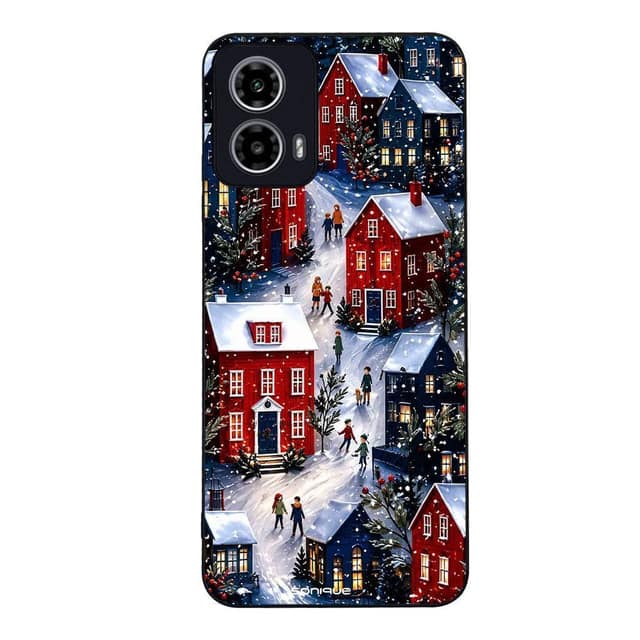 Θήκη Sonique It's Christmas Time Series για Motorola Moto G34 5G Christmas Village