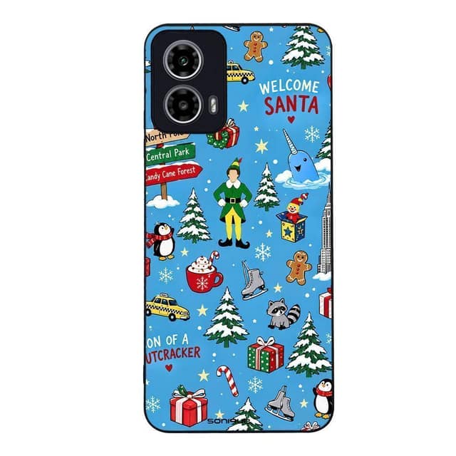 Θήκη Sonique It's Christmas Time Series για Motorola Moto G34 5G Elf