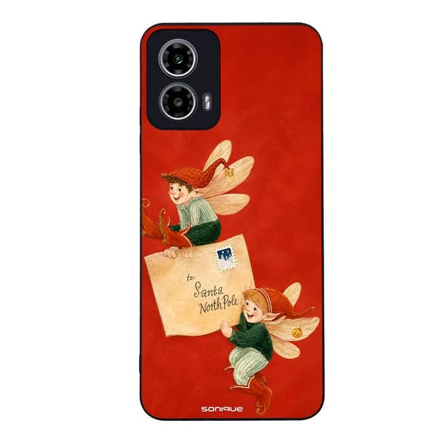 Θήκη Sonique It's Christmas Time Series για Motorola Moto G34 5G Elves