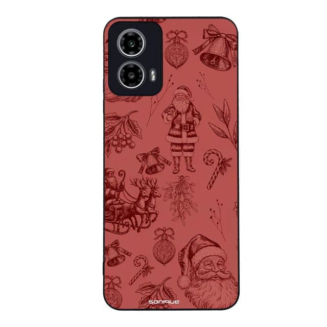 Θήκη Sonique It's Christmas Time Series για Motorola Moto G34 5G Santa Claus