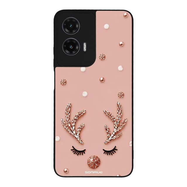 Θήκη Sonique It's Christmas Time Series για Motorola Moto G35 5G Glitter Reindeer