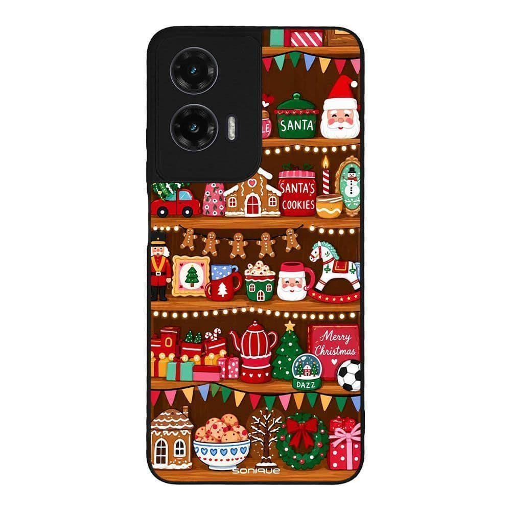 Θήκη Sonique It's Christmas Time Series για Motorola Moto G35 5G Santa Cookies