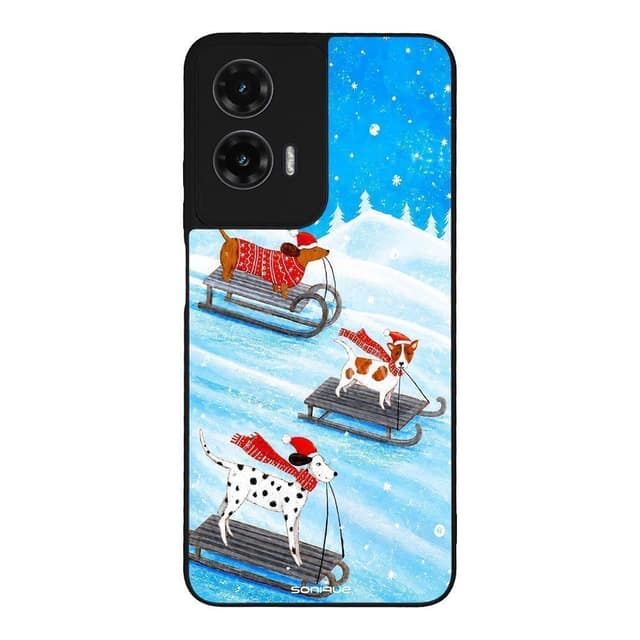Θήκη Sonique It's Christmas Time Series για Motorola Moto G35 5G Snowy Day