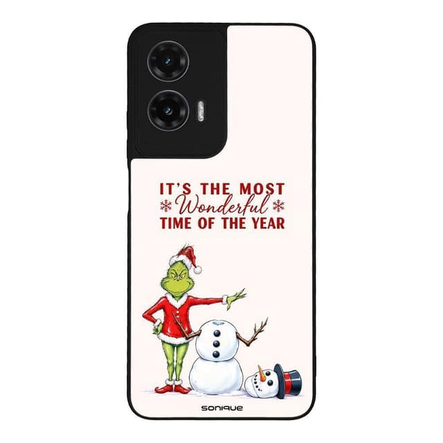 Θήκη Sonique It's Christmas Time Series για Motorola Moto G35 5G Wonderful Grinch
