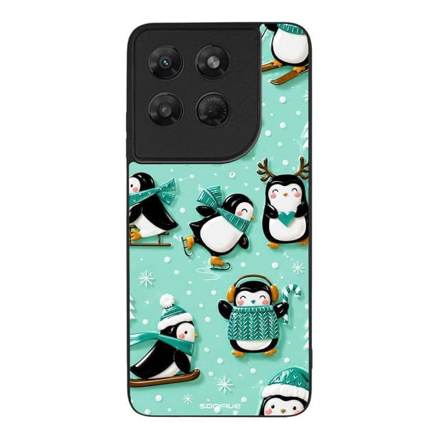 Θήκη Sonique It's Christmas Time Series για Motorola Moto G37 5G / Moto G37 Power 5G / Moto G47 5G Sweet Penguin