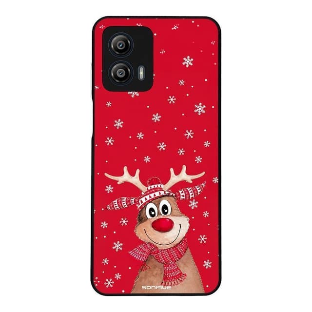 Θήκη Sonique It's Christmas Time Series για Motorola Moto G53 5G Ρούντολφ