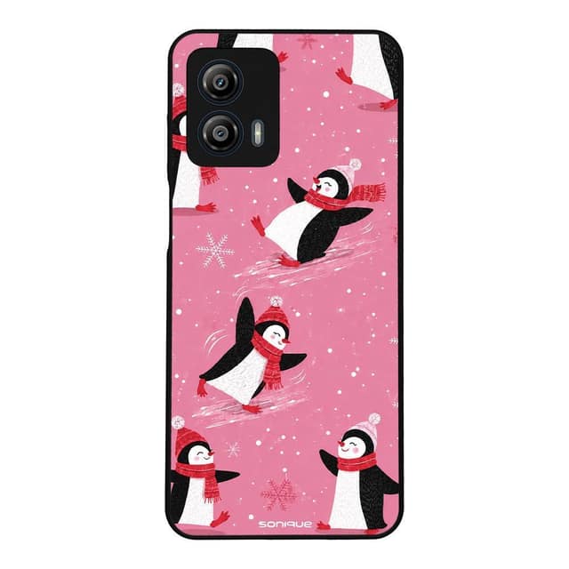 Θήκη Sonique It's Christmas Time Series για Motorola Moto G53 5G Pink Happiness