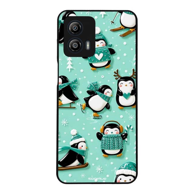 Θήκη Sonique It's Christmas Time Series για Motorola Moto G53 5G Sweet Penguin