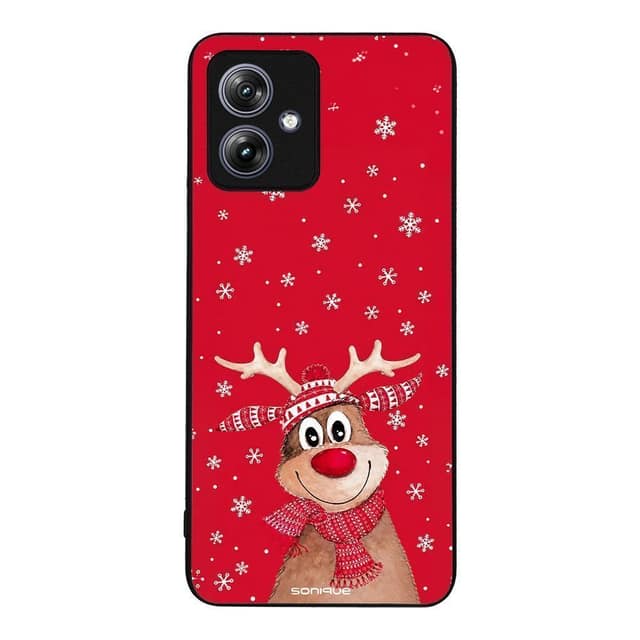 Θήκη Sonique It's Christmas Time Series για Motorola Moto G54 5G / Moto G54 5G Power Ρούντολφ