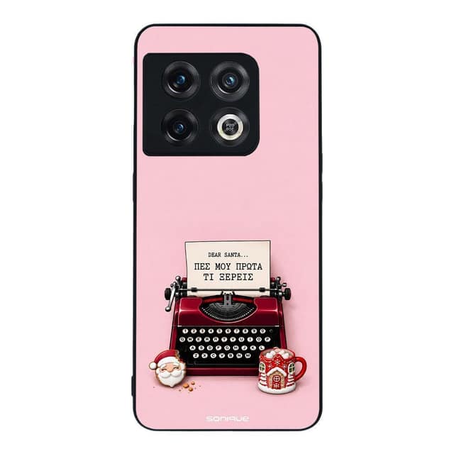 Θήκη Sonique It's Christmas Time Series για OnePlus 10 Pro 5G Dear Santa – Female