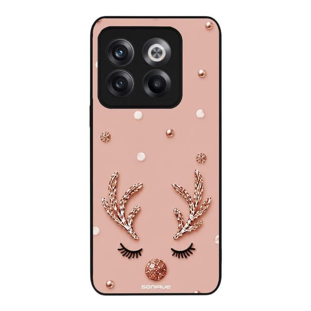 Θήκη Sonique It's Christmas Time Series για OnePlus 10T Glitter Reindeer
