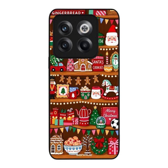 Θήκη Sonique It's Christmas Time Series για OnePlus 10T Santa Cookies
