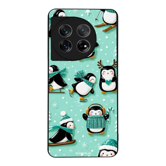 Θήκη Sonique It's Christmas Time Series για OnePlus 11 5G Sweet Penguin