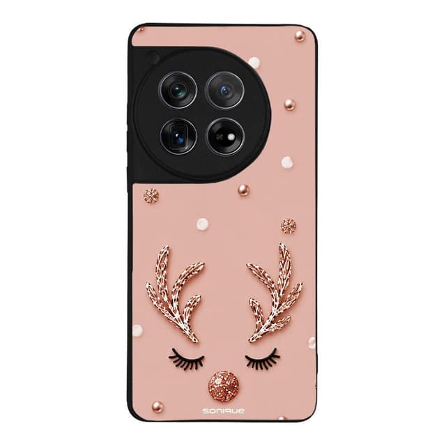 Θήκη Sonique It's Christmas Time Series για OnePlus 12 5G Glitter Reindeer