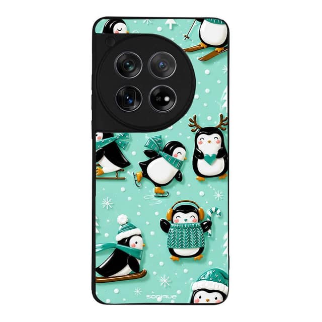 Θήκη Sonique It's Christmas Time Series για OnePlus 12 5G Sweet Penguin