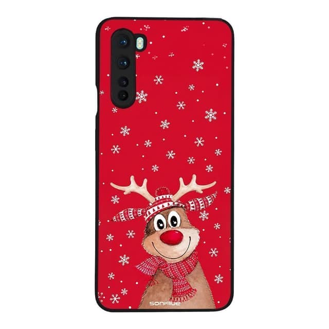 Θήκη Sonique It's Christmas Time Series για OnePlus Nord Ρούντολφ