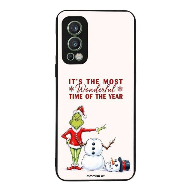 Θήκη Sonique It's Christmas Time Series για OnePlus Nord 2 5G Wonderful Grinch
