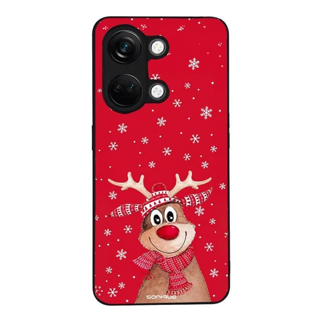 Θήκη Sonique It's Christmas Time Series για OnePlus Nord 3 5G Ρούντολφ